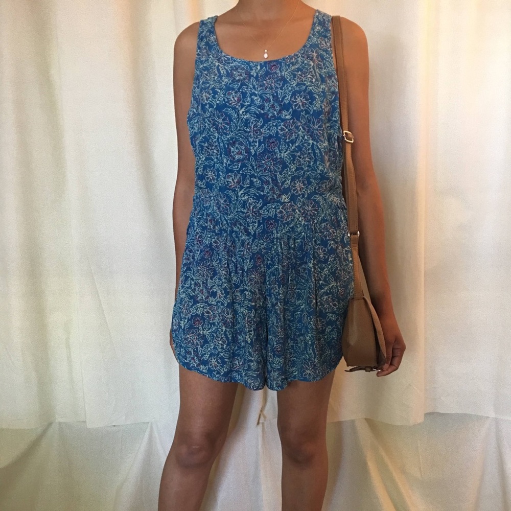 Billabong Floral Romper.